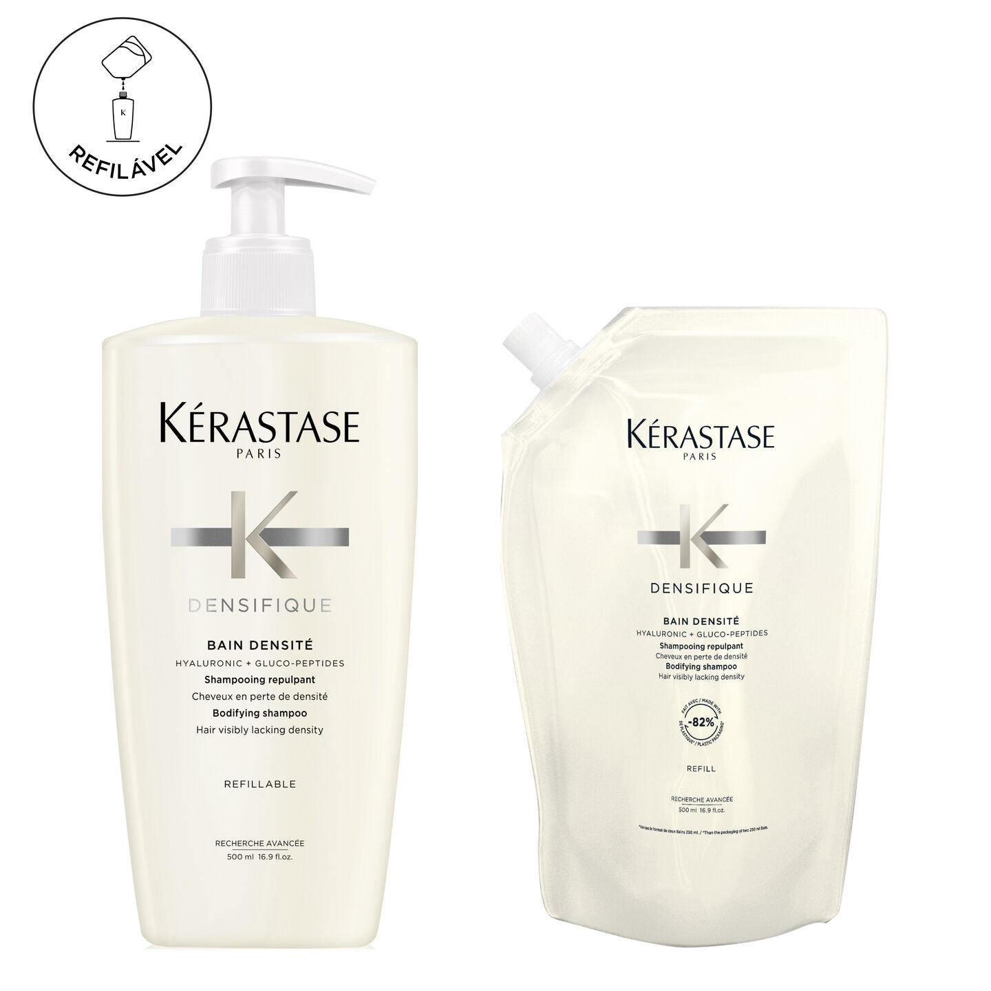 KIT KÉRASTASE SHAMPOO BAIN DENSIFIQUE DENSITÉ COM REFIL